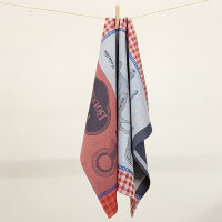 Tea Towel Pièce de Boucherie Rouge - Garnier...