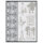 Tea Towel Carnet de Paris Bitume - Le Jacquard Français 28557