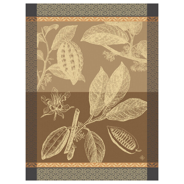 Tea Towel Chocolats Fève Cacao - Le Jacquard Français 28562