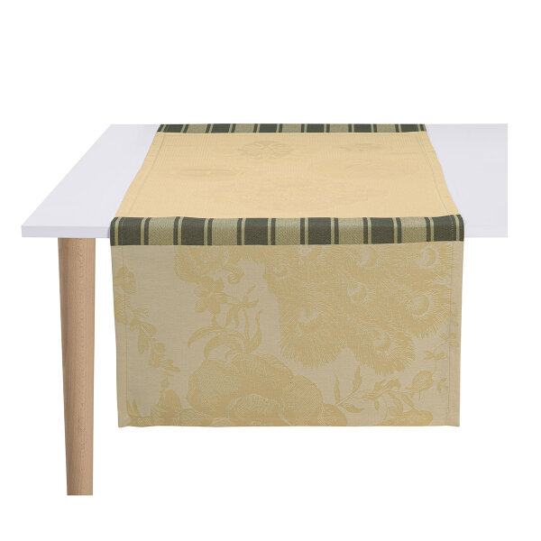 Table runner A La Française Soie 55x150 cm  - Le Jacquard Français