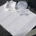 Crystal towel Cristal Blanc 60x80 cm linen - Le Jacquard Français