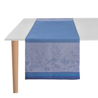 Table runner Instant Bucolique Bleuet 50x150 cm linen -...