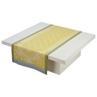 Table runner Jardin DOrient Cedrat 50x150 cm linen - Le...