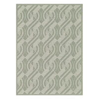 Crystal towel Neo Green 60x80 cm linen - Le Jacquard...