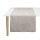 Table runner Tivoli Sabbia 50x150 cm linen - Le Jacquard Français