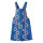 Apron Yukata Indigo 83x135 cm cotton - Le Jacquard Français