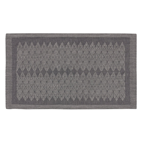 Placemats (2x Set) Club Satin Meandres 30x50 cm Cotton-linen mix - Le Jacquard Français
