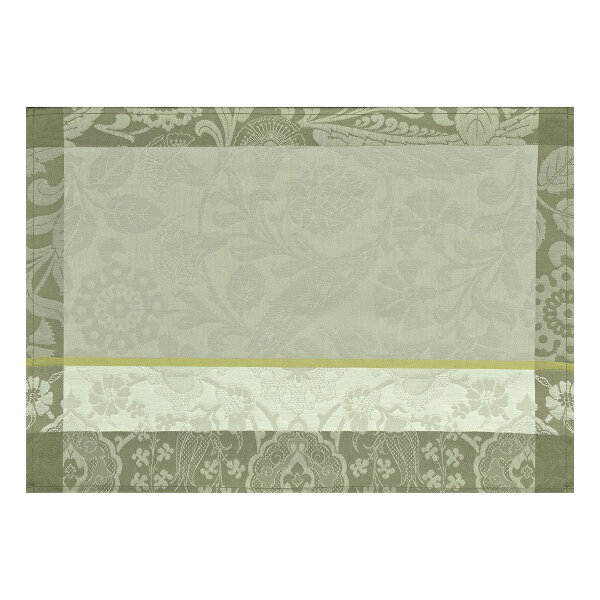 Coated placemats (2x Set) Voyage Iconique Figuier 36x50 cm cotton - Le Jacquard Français