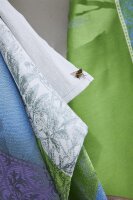 Tea towel Floraison Uni Lilas 60x80 cm cotton - Le...