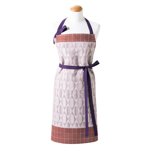 Apron Pâtisseries Francaises Guimauve 80x96 cm cotton - Le Jacquard Français