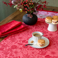 Napkins (4x Set) Cottage Rouge 50x50 cm cotton - Le...