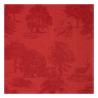 Napkins (4x Set) Souveraine Carmin 58x58 cm linen - Le...
