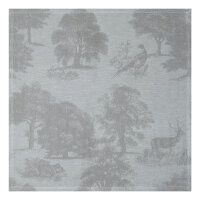 Napkins (4x Set) Souveraine Argent 58x58 cm linen - Le...