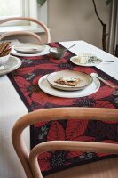 Table runner Christmas Flower 900 35x120 cm cotton - Ekelund
