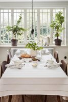 Tablecloth Tvärs 80 150x300 cm Cotton-linen mix -...