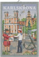 Towel Karlskrona 599 35x50 cm cotton - Ekelund