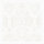 Napkin Medaljong 91 35x35 cm Cotton-linen mix - Ekelund