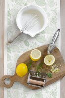 Table runner Grönska 40 35x120 cm cotton - Ekelund