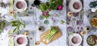 Tablecloth Grönska 40 145x250 cm cotton - Ekelund