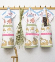 Towel Chicken Family 001 35x50 cm cotton - Ekelund