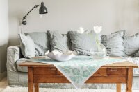 Tablecloth Nyponros 41 75x75 cm cotton - Ekelund