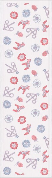 Table runner Dalasommar 10 35x120 cm cotton - Ekelund