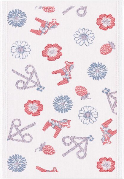 Towel Dalasommar 010 35x50 cm cotton - Ekelund