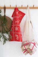 Towel Adventruta 380 35x50 cm Cotton-linen mix - Ekelund