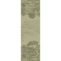 Table runner Jardin Spirituel Olive 54x180 cm cotton -...