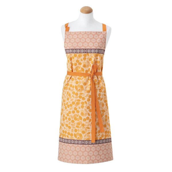 Apron Cerises Napoleon 90x90 cm cotton - Le Jacquard Français