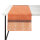 Table runner Escapade Tropicale Goyave 38x270 cm linen - Le Jacquard Français