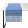 Table runner Escapade Tropicale Perroquet 38x270 cm linen - Le Jacquard Français