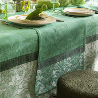 Table runner Escapade Tropicale Cameleon 50x150 cm linen...