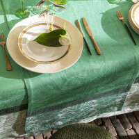 Table runner Escapade Tropicale Cameleon 38x270 cm linen...