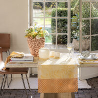 Table runner Jardin DEden Pollen 50x150 cm cotton - Le...