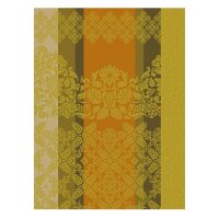 Tea towel Mumbai Safran 60x80 cm cotton - Le Jacquard...