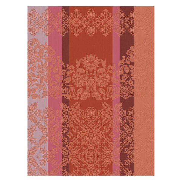 Tea towel Mumbai Marigold 60x80 cm cotton - Le Jacquard Français