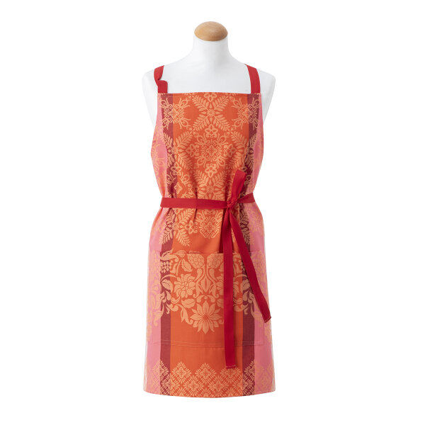 Apron Mumbai Marigold 80x96 cm cotton - Le Jacquard Français