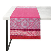 Table runner Mumbai Fuchsia 50x150 cm cotton - Le...
