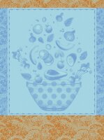Tea towel Salade DÉté Bleuet 60x80 cm...
