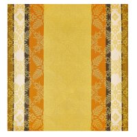 Napkins (4x Set) Mumbai Safran 50x50 cm cotton - Le...