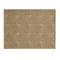 Coated placemats (2x Set) A La Carte Feuilles Brun 36x48...