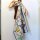 Tea towel Crystal Blu 50x70 cm linen - Tessitura Toscana Telerie