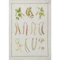 Tea towel Vegan Fagioli 50x70 cm linen - Tessitura...