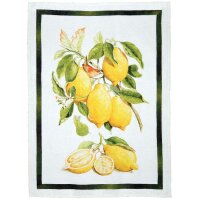 Tea towel Limoncello Limone 50x70 cm linen - Tessitura...