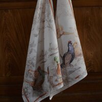 Tea towel Norma Cedrone 50x70 cm linen - Tessitura...