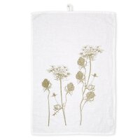 Tea towel Heilkräuter Queen Anne 45x65 cm linen -...