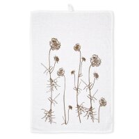 Tea towel Heilkräuter Blooming Scabiosa 45x65 cm...