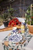 Table runner William Morris Fruit 35x120 cm cotton - Ekelund