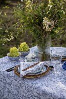 Napkin William Morris Sunflower 50x50 cm Cotton-linen mix...